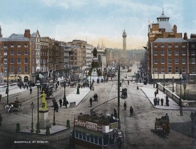 Sackville Caddesi, Dublin (renkli fotoğraf) by Photographer Irish