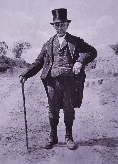 Güney İrlandalı beyefendi, 1910 dolayları (s/b fotoğraf) by Photographer Irish