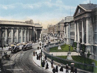 Trinity College, Dublin (renkli fotoğraf) by Photographer Irish
