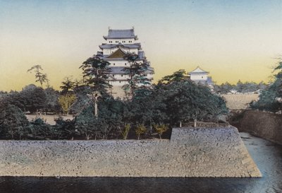 Japonya, c.1912: Ünlü Nagoya Kalesi, 1610