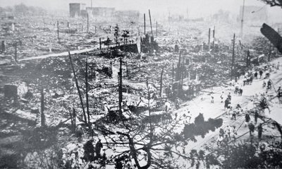 Kanto depreminden sonra Tokyo by Photographer Japanese