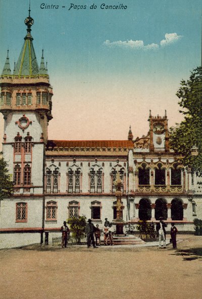 Cintra/Sintra: Pacos do Concelho (renkli fotoğraf) by Photographer Portuguese