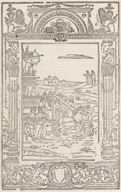 Opera..Triumphi, Soneti ve Canzone.., 15 Şubat 1508 by Pico Master