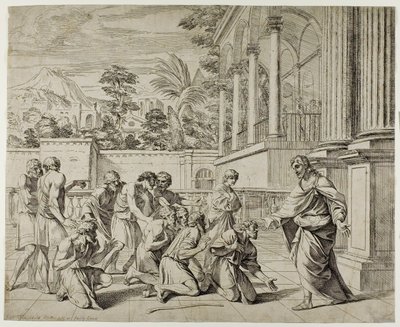 Yusuf ve kardeşleri by Pier Francesco Mola