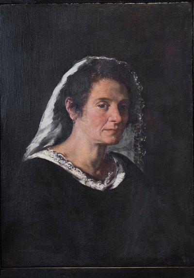bir kadının portresi by Pier Francesco Mola