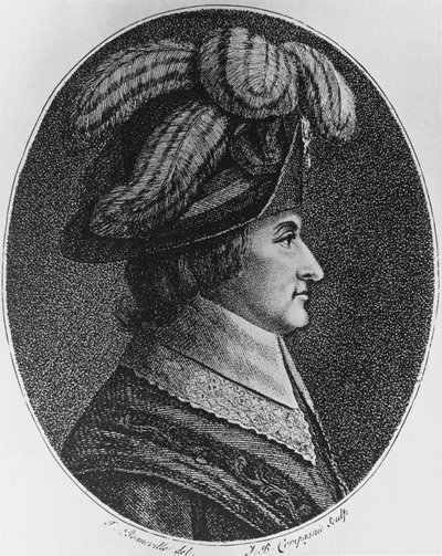 Lazare Nicolas Marguerite portresi, Comte Carnot (1753-1823), Fransız general, politikacı, mühendis ve matematikçi, gravür by Blaise Nicolas Le Sueur
