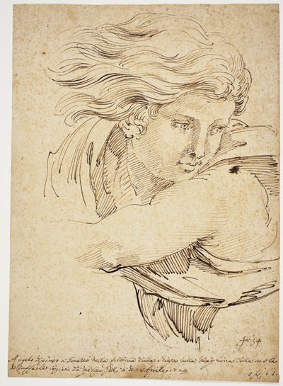 Bir meleğin başı; Raphael