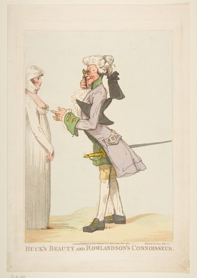 Bucks Beauty ve Rowlandsons Uzmanı, 1 Ocak 1800. by Piercy Roberts
