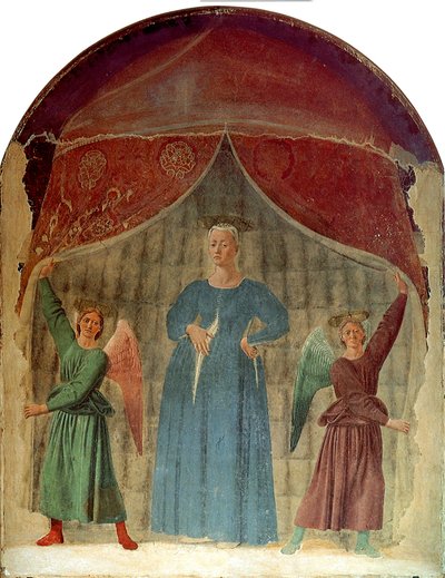 Madonna del Parto, yaklaşık 1460 by Piero della Francesca