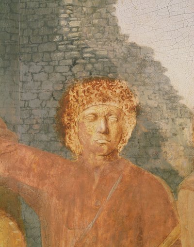 Doğuş, 1470-50 yağlı boya 5240 panel detayı by Piero della Francesca