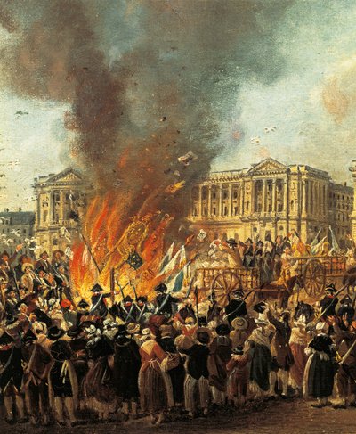 Birlik Kutlaması, Pierre Antoine Demachy (1723-1807), detay by Pierre Antoine Demachy