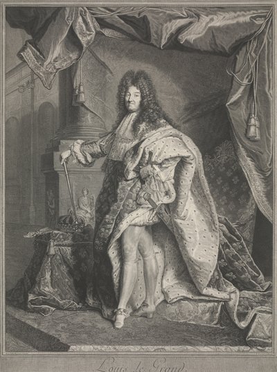 Büyük Louis by Pierre Imbert Drevet