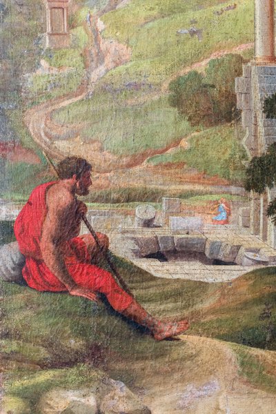 Antik kalıntıların bulunduğu manzara by Pierre (1612-88) Lemaire
