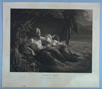 Rut ve Boaz by Pierre Alexandre Tardieu
