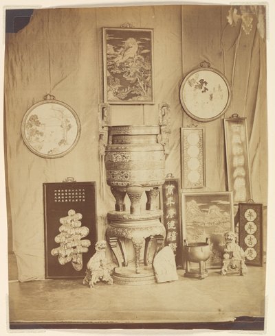 Yaz Saraylarından sanat objeleri, Pekin, 1861-63 by Pierre Ambroise Richebourg