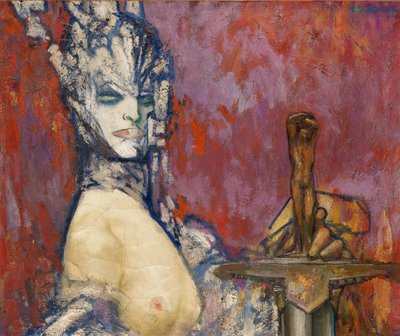 Salome (tuval üzerine yağlı boya) by Pierre Amedee Marcel Beronneau
