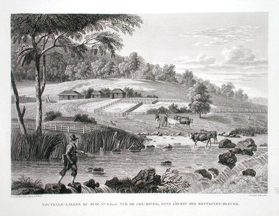 New South Wales, New Holland: Louis Claude Desaulses de Freycinet (1779-1842) tarafından 