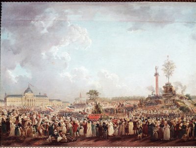 Mars Alanında Yüce Varlık Bayramı (20 Prairial Yıl II - 8 Haziran by Pierre Antoine Demachy