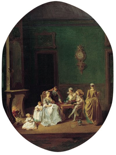 Dört Mevsim dizisinden kış by Pierre Antoine Quillard