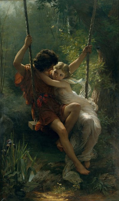 Bahar, 1873. by Pierre Auguste Cot