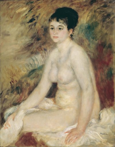 Banyodan sonra, 1876. by Pierre Auguste Renoir