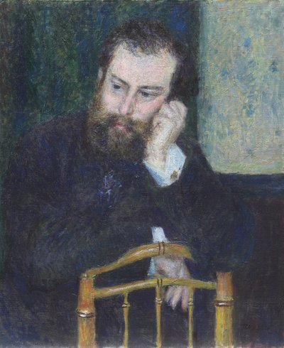 Alfred Sisley, 1876 by Pierre Auguste Renoir