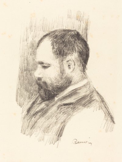 Ambroise Vollard, 1904. by Pierre Auguste Renoir
