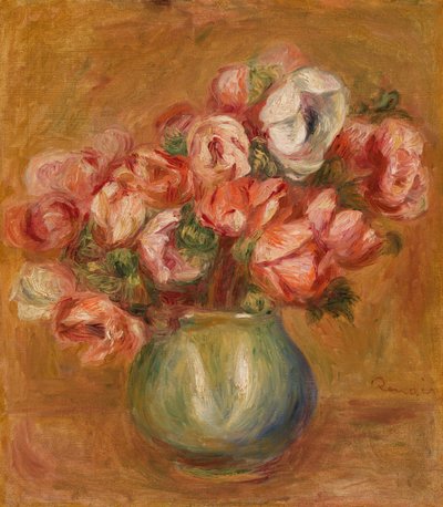 Anemonlar (Anemonlar) by Pierre Auguste Renoir