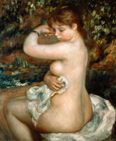 Banyodan sonra by Pierre Auguste Renoir