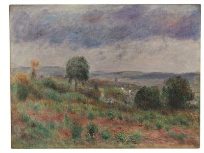 Auvers-sur-Oise, yak. 1901 (tuval üzerine yağlı boya) by Pierre Auguste Renoir