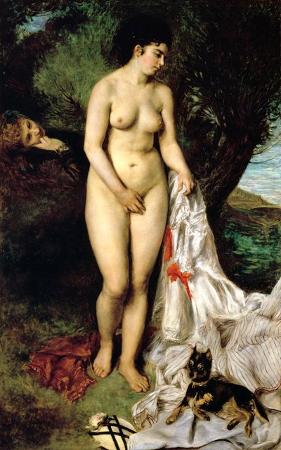 Yıkanan Grifonlu Yıkanan, 1870 by Pierre Auguste Renoir