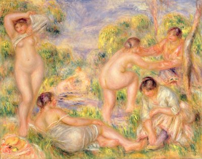 Banyo Grubu by Pierre Auguste Renoir