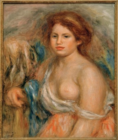 büstü portre by Pierre Auguste Renoir