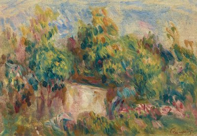 Colettes yakın kulübe by Pierre Auguste Renoir