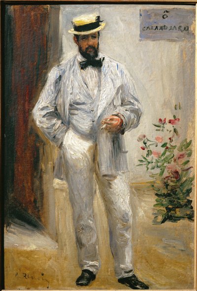 Charles Le Coeur (tuval üzerine yağlıboya) by Pierre Auguste Renoir