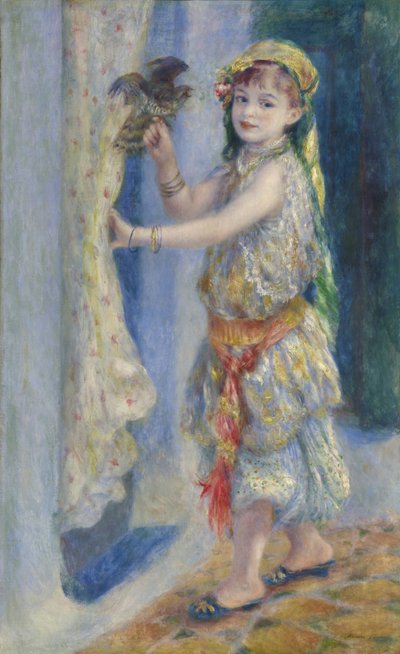 Kuşlu Çocuk by Pierre Auguste Renoir