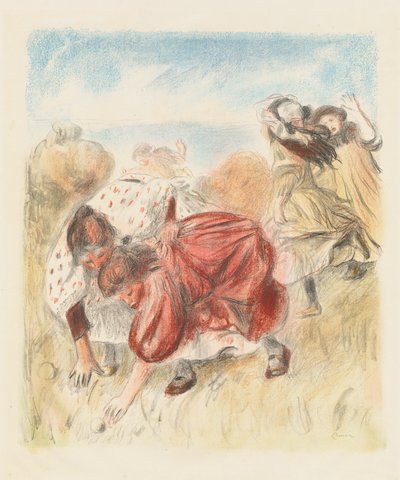 Top Oynayan Çocuklar Top oynayan çocuklar, 1900. by Pierre Auguste Renoir