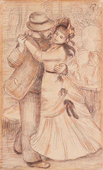 Ülkede Dans, 1883 by Pierre Auguste Renoir