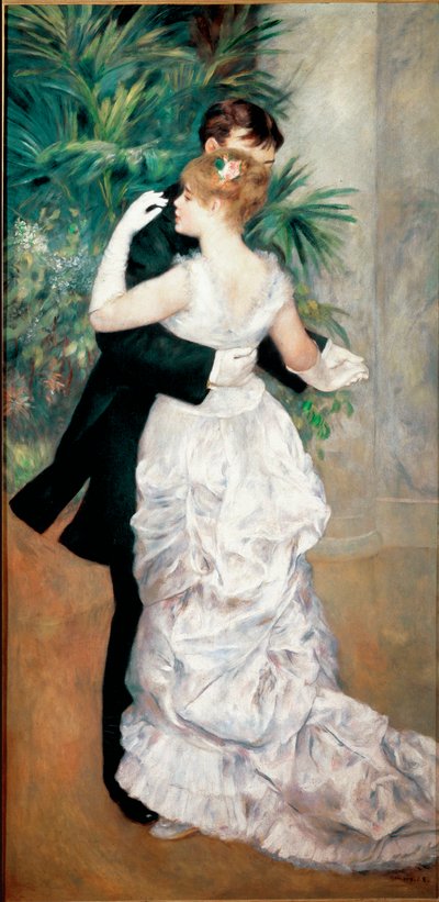 Şehirde Dans Etmek by Pierre Auguste Renoir