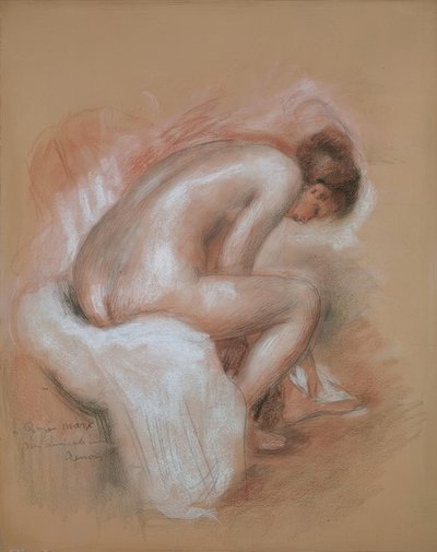 Tuvalet by Pierre Auguste Renoir