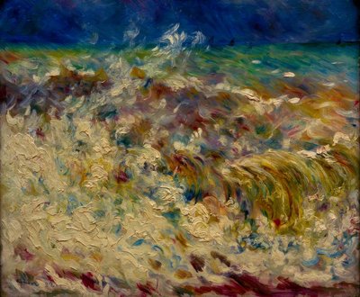 dalga by Pierre Auguste Renoir