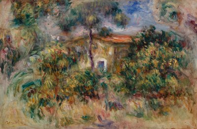 çiftlik evi by Pierre Auguste Renoir