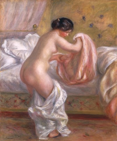 Gabrielle Arising, 1909 dolayları (tuval üzerine yağlı boya) by Pierre Auguste Renoir