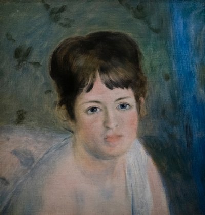 Bir Kadının Başı by Pierre Auguste Renoir