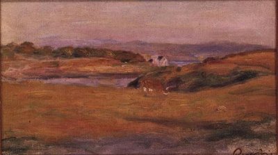 tepelik manzara by Pierre Auguste Renoir