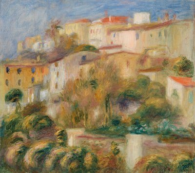 Tepedeki Evler by Pierre Auguste Renoir