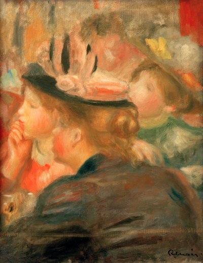 Tiyatroda by Pierre Auguste Renoir