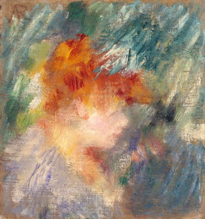 Jeanne Samary, 1878. by Pierre Auguste Renoir