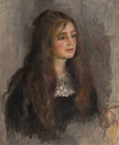 Julie Manet, 1894. by Pierre Auguste Renoir