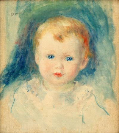 çocuk portresi by Pierre-Auguste Renoir